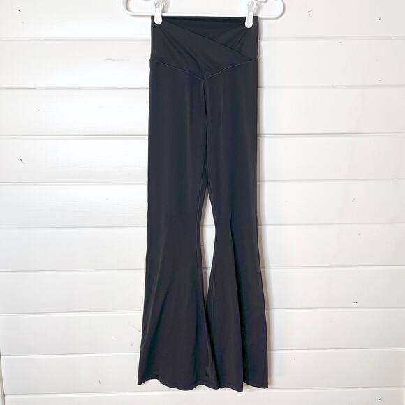 OFFLINE by Aerie Pants - OFFLINE By Aerie Real Me High Waisted Crossover Flare Legging Women Black Medium